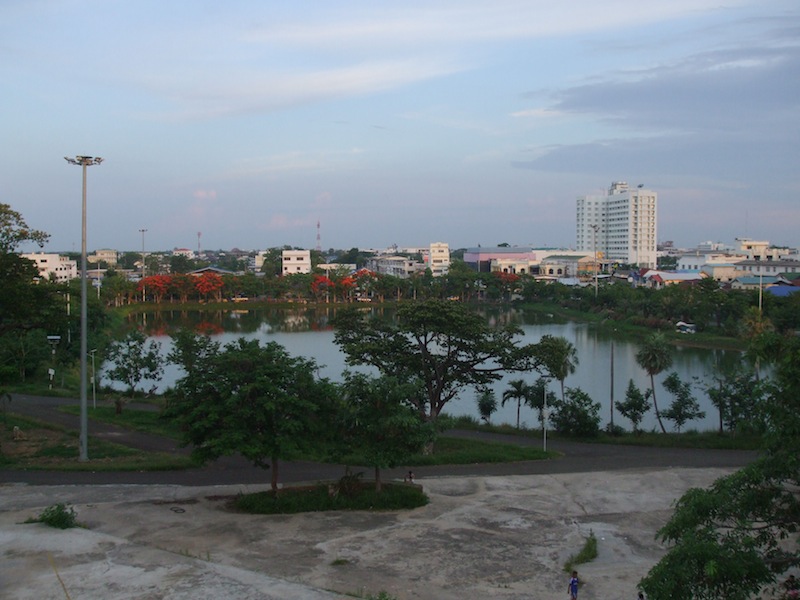 View of Surin town in Norteastern Thailand