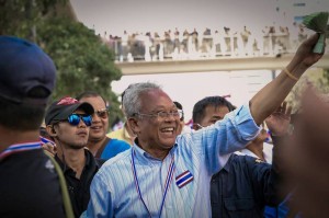 Protest leader and former politician Suthep Thaugsuban