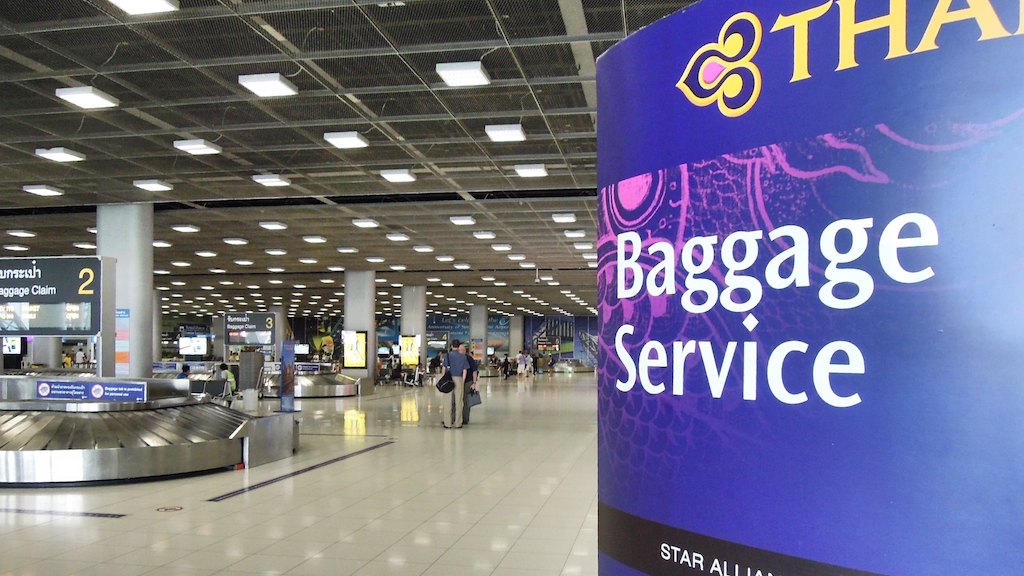 Baggage Claim at Suvarnabhumi Airport, Bangkok