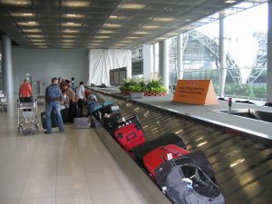 Baggage belt at Suvarnabhumi Airport