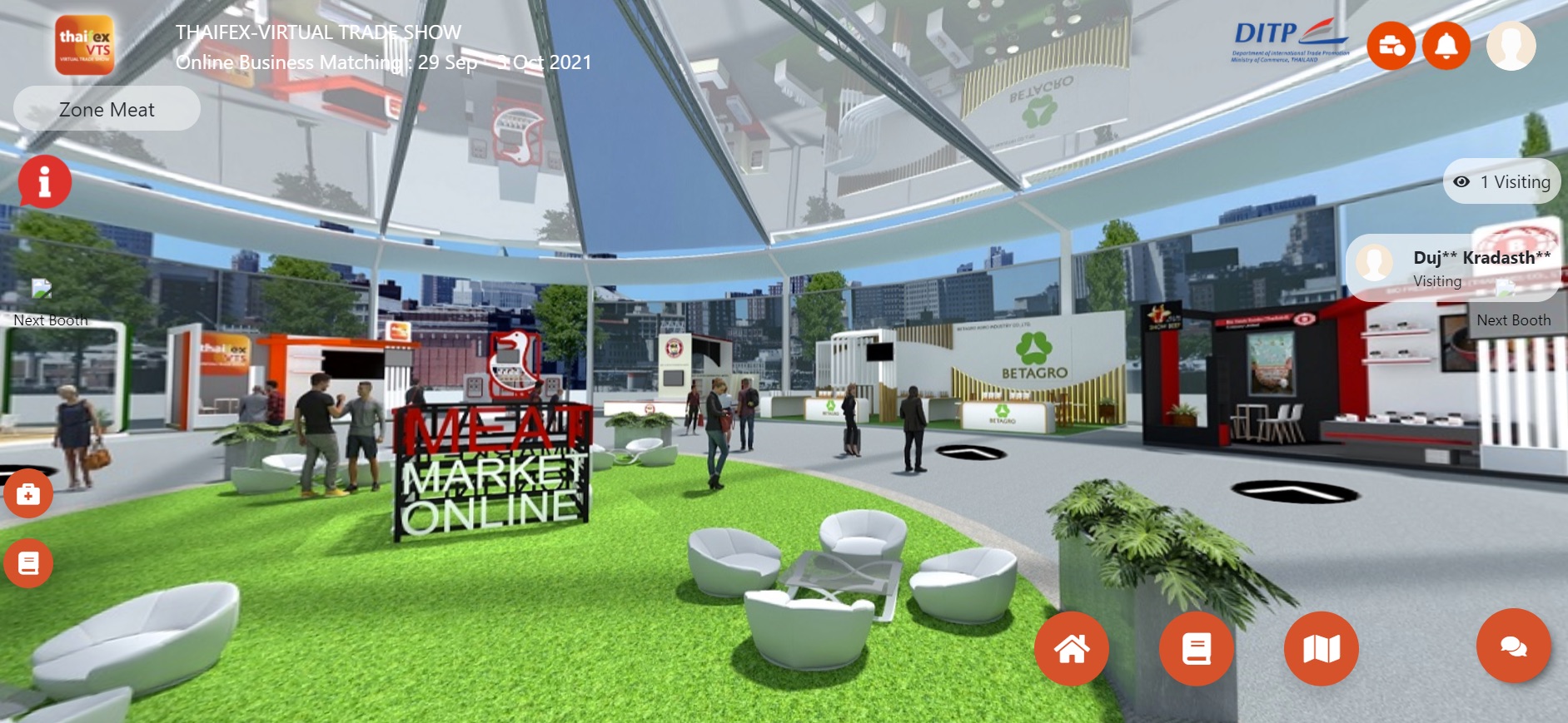 Meat Market Online at THAIFEX Virtual Trade Show