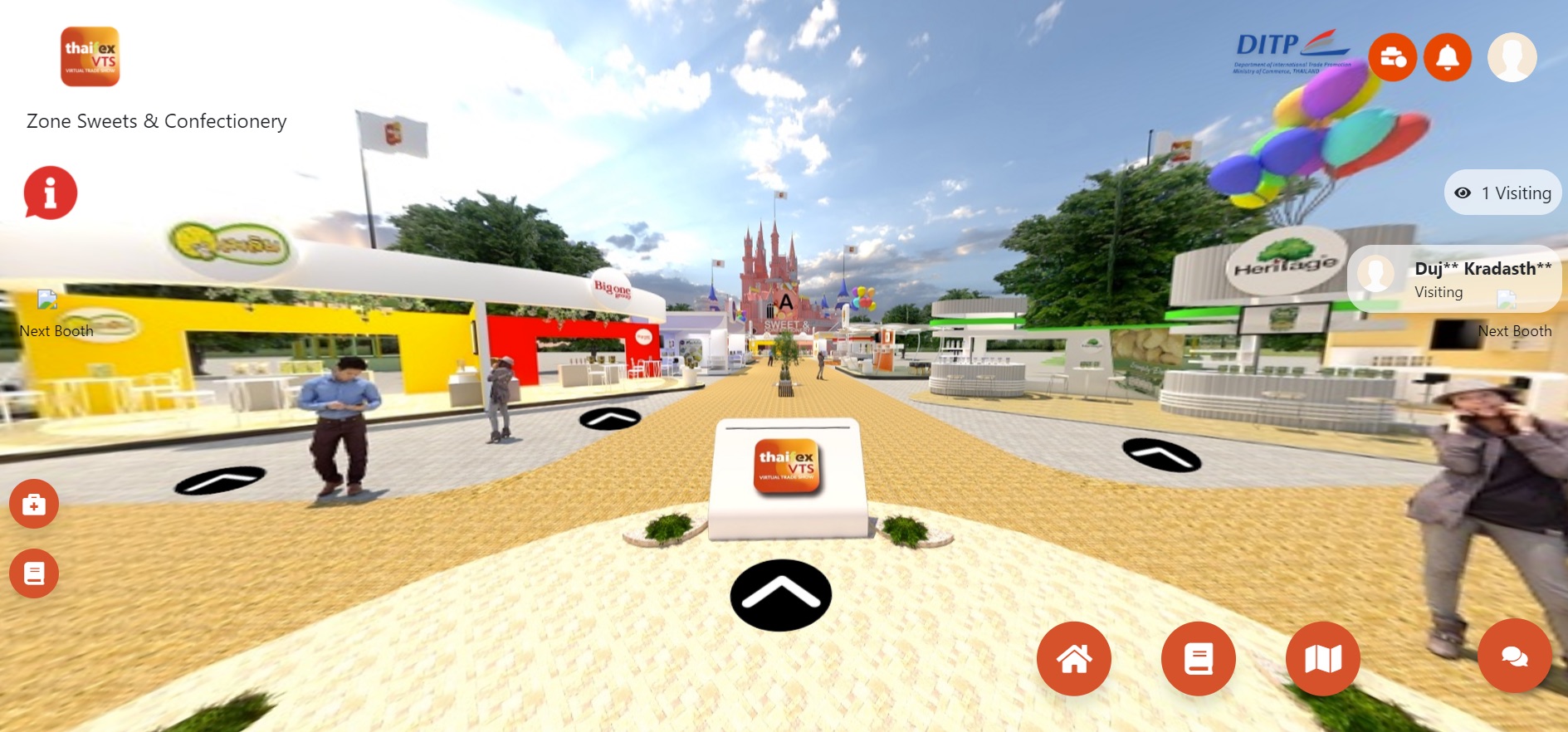 Sweets Zone at THAIFEX Virtual Trade Show