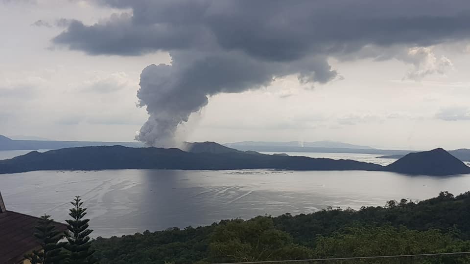 Eruption of Taal Volcano, 12 January 2020