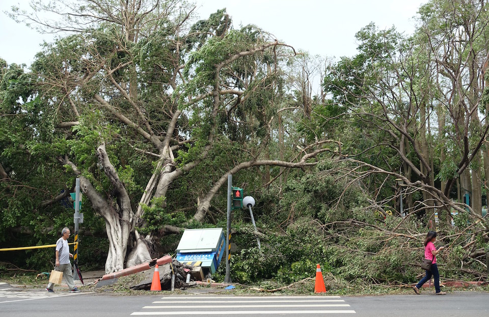 Typhoon Soudelor in Taiwan