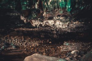 Than Lot Noi Cave in Chaloem Rattanakosin National Park, Kanchanaburi
