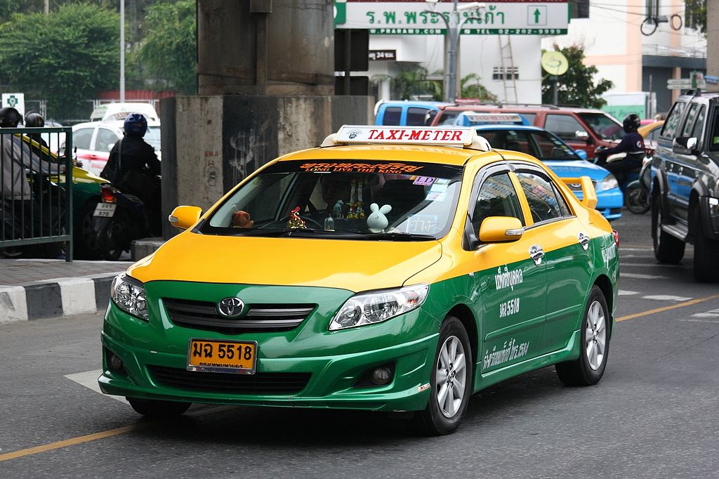 Taxi-meter in Bangkok