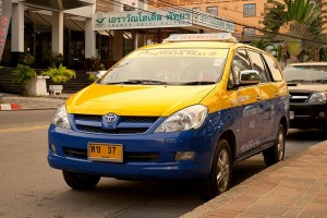 Toyota Innova taxi-meter in Pattaya