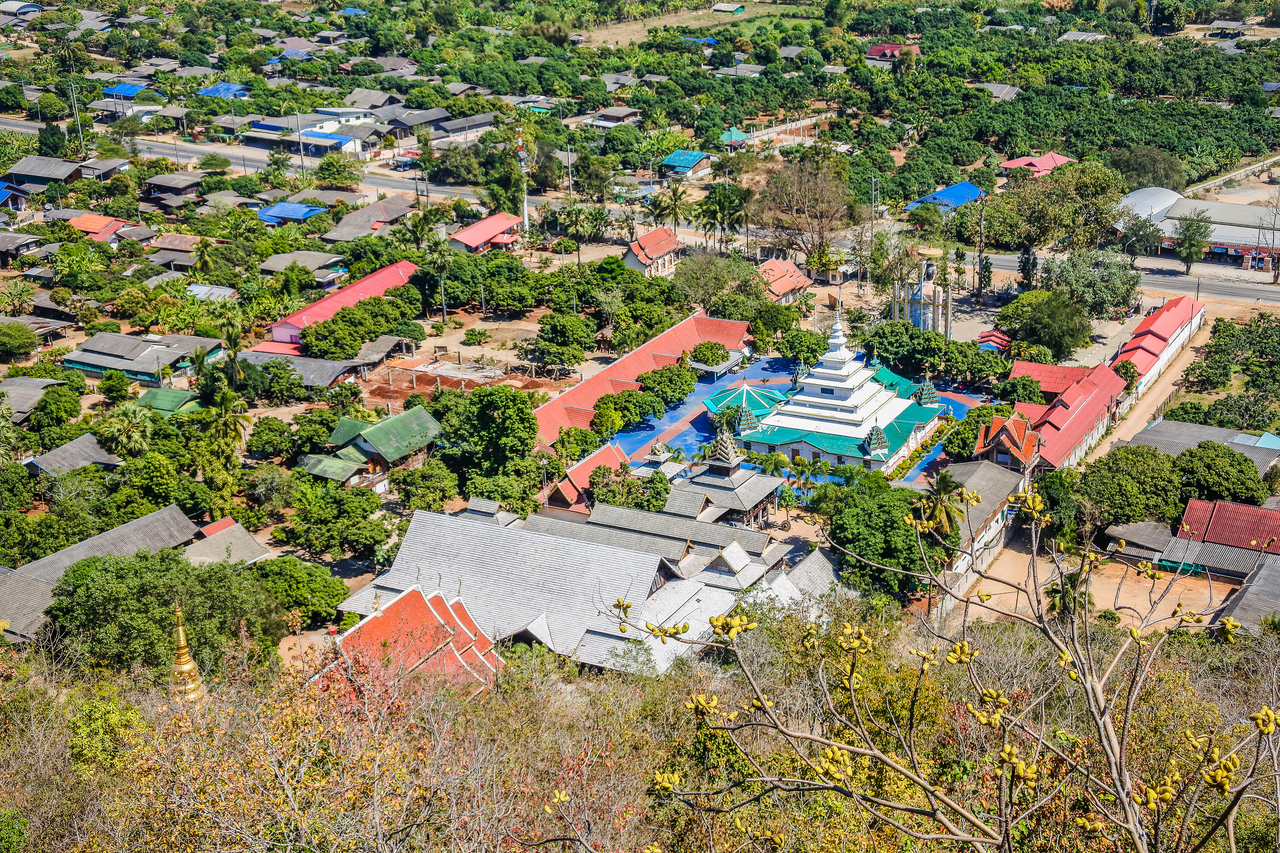A temple in Lamphun town.