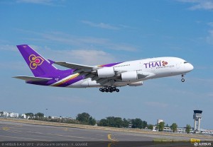 THAI Airways Airbus A380-800 aircraft