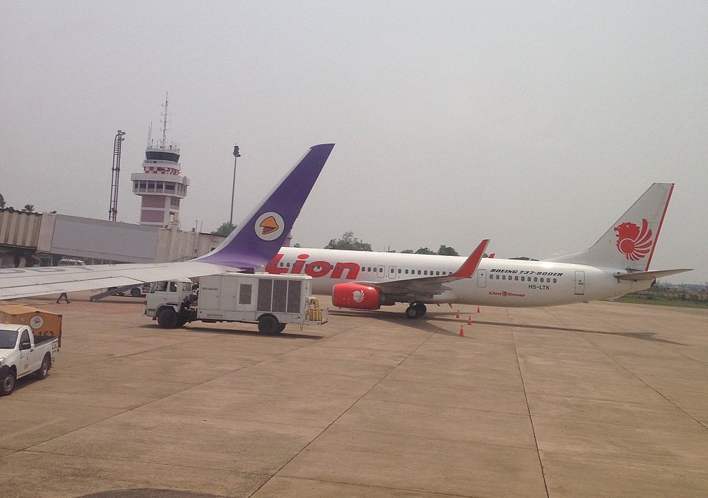 Aircrafts at Ubon Ratchathani Airport