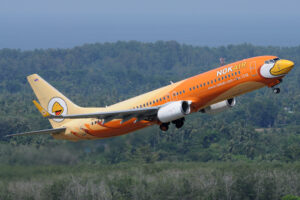 Nok Air Boeing 737-800 in Phuket