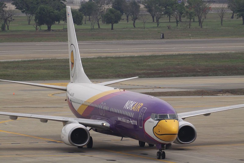 HS-DBA Boeing Boeing 737 Nok Air at Don Mueang International Airport in Bangkok