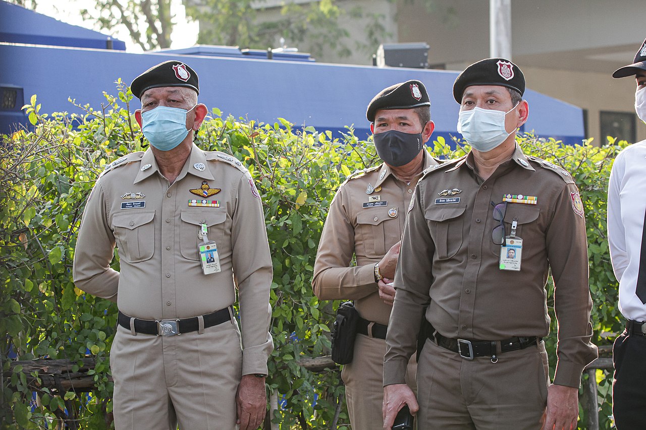 Thai Parliamentary Police Officers