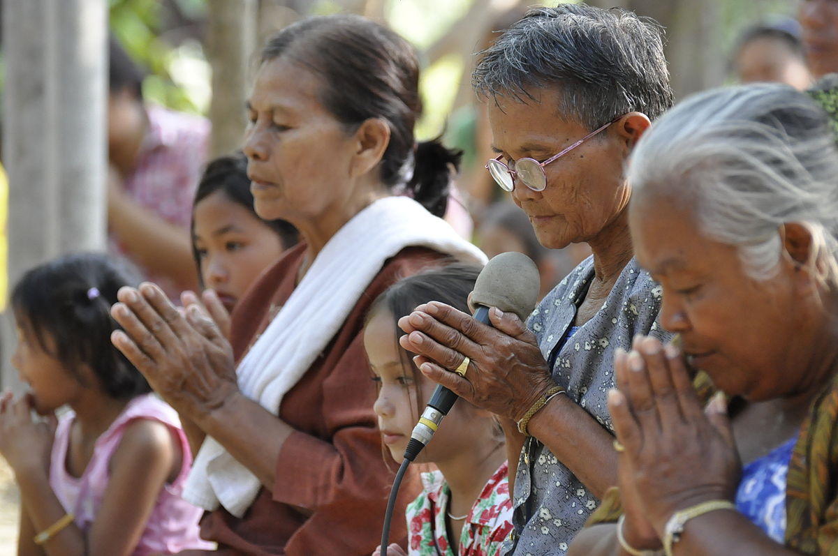 Thai wai greeting