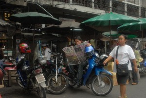Street life in Bangkok