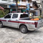 Parked Police Pickup