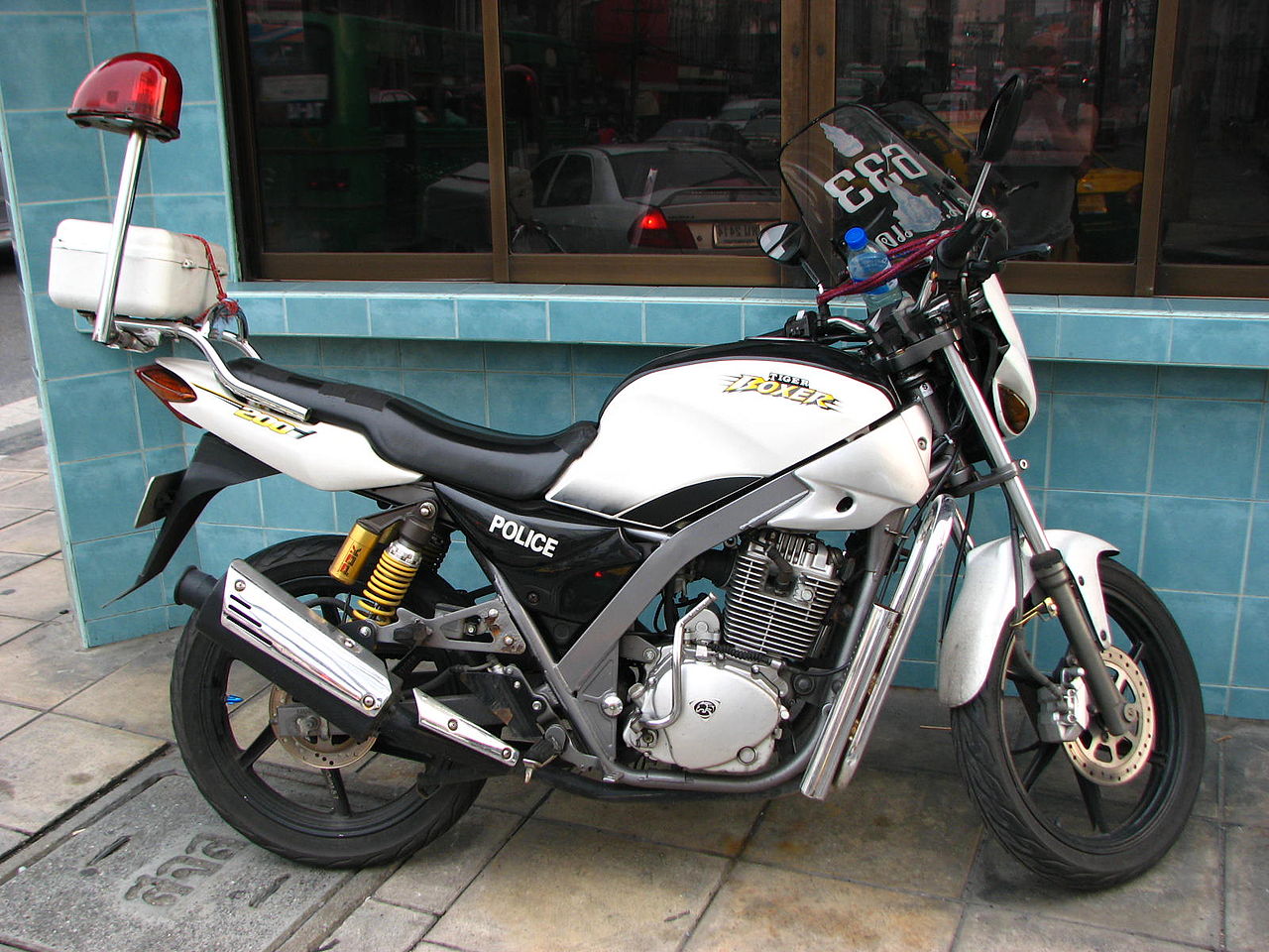 Thai Police motorcycle