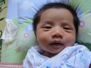 Thai newborn baby