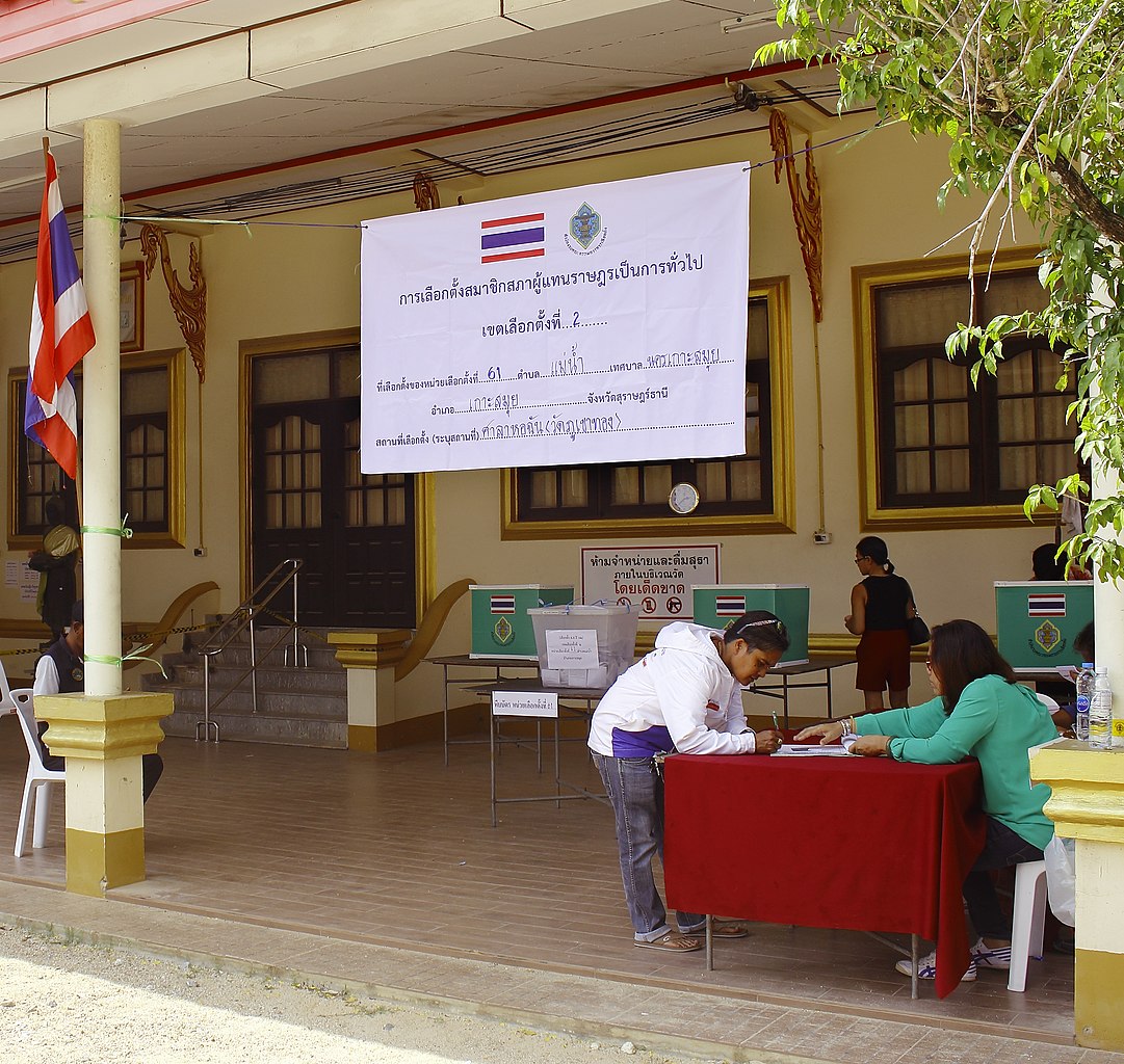 Thai general election in Surat Thani Province.