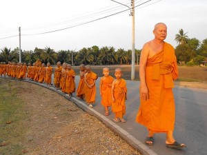 Buddhist children monks