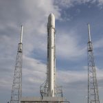 Thaicom 8 before launch in Cape Canaveral