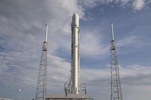 Thaicom 8 before launch in Cape Canaveral