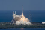 THAICOM 8 satellite liftoff, Cape Canaveral, FL.