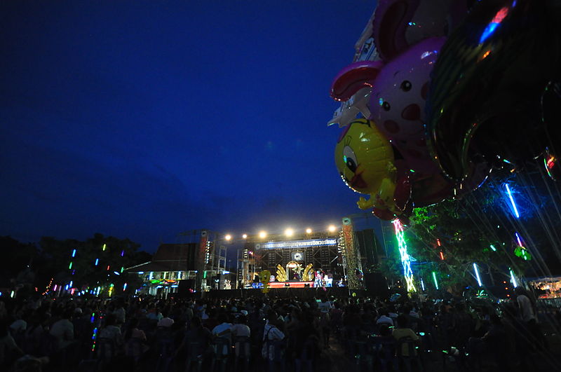 A concert in Bangkok, Thailand