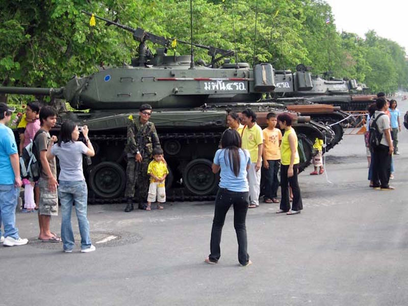 Coup d'etat in Thailand on 24 September 2006 in Bangkok