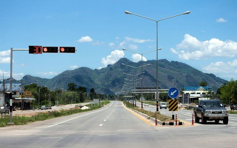 Road in Chaiyaphum