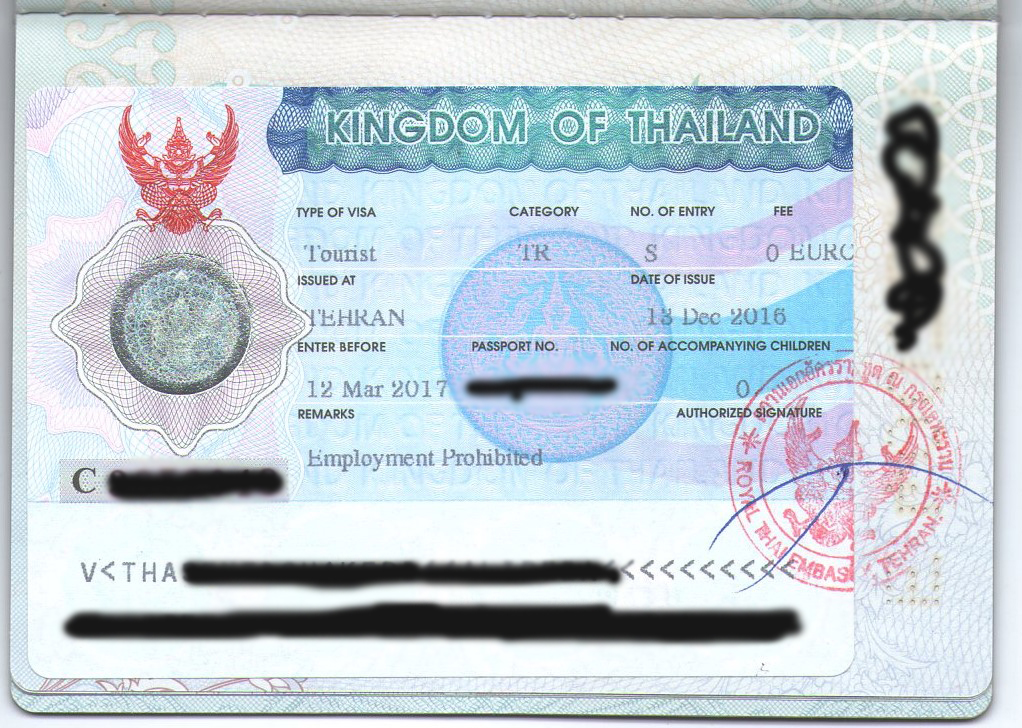 Thailand Tourist Visa