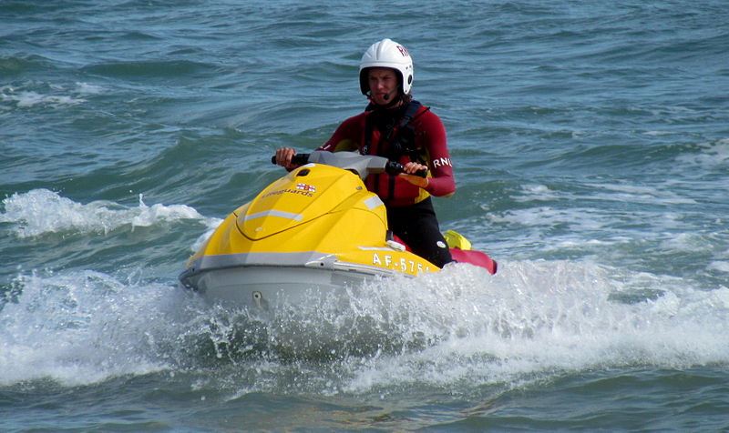Yellow Jetski