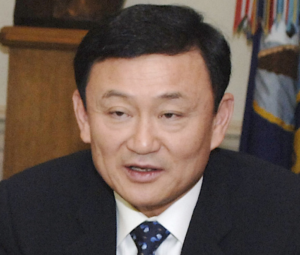 Thaksin Shinawatra in USA.