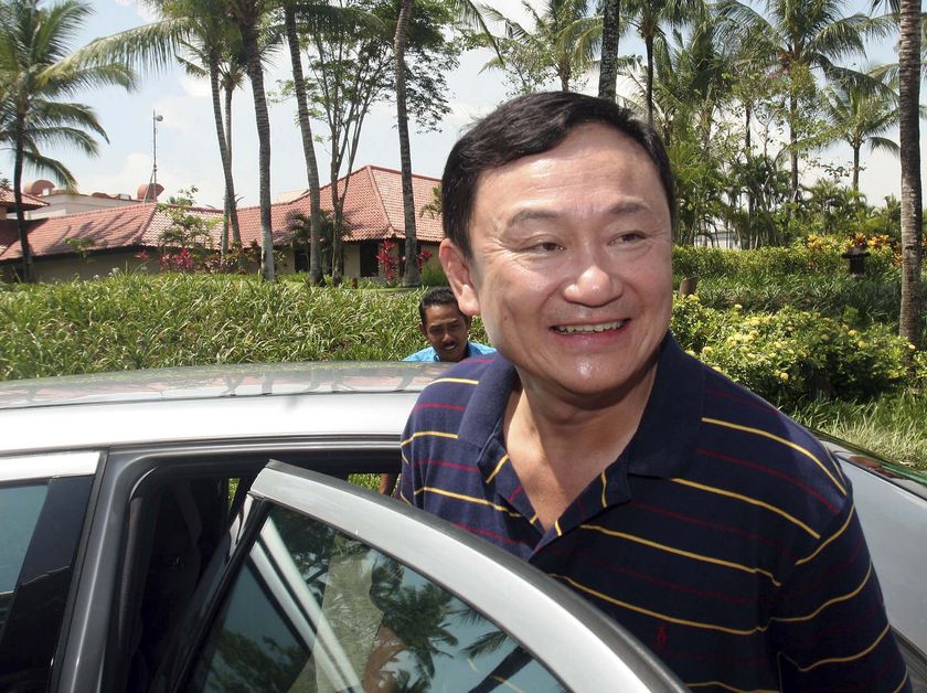 Former prime minister of Thailand Thaksin Shinawatra