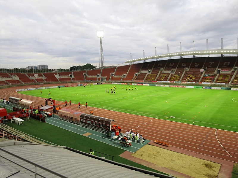 The Thammasat Stadium in Bangko