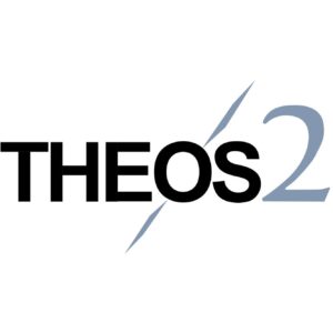 THEOS-2 logo.