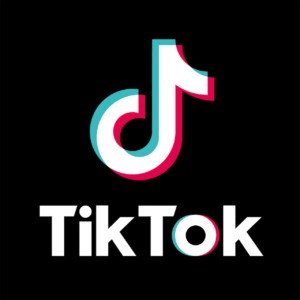 TikTok logo.