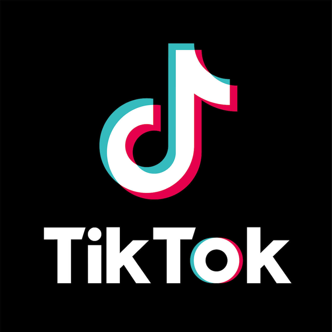 TikTok logo.