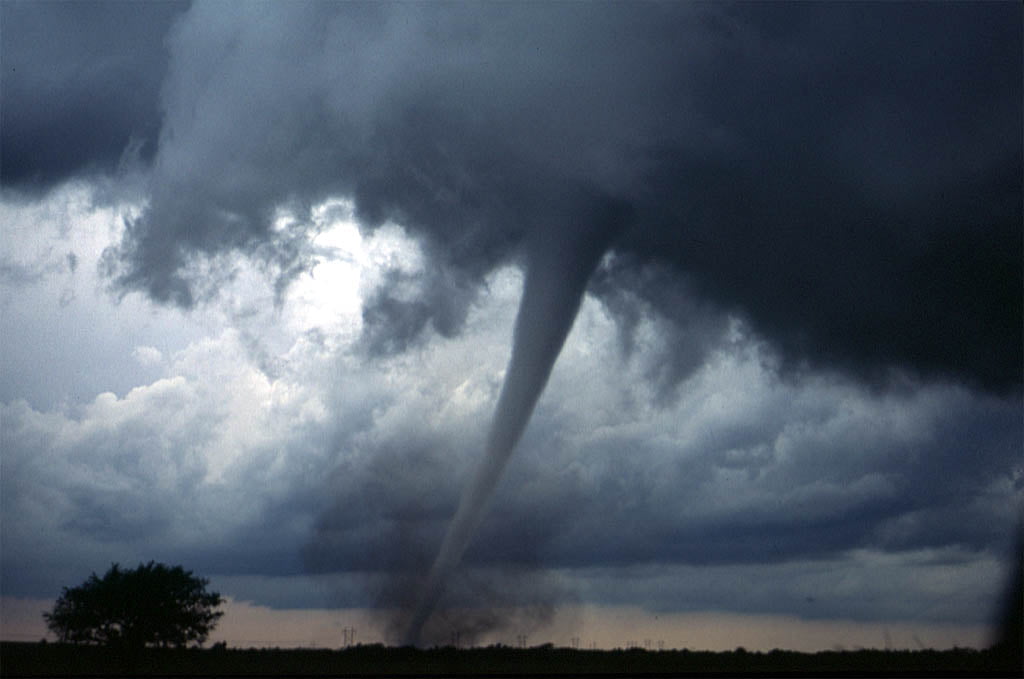 A tornado known as twister
