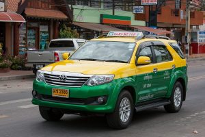 Toyota Fortuner taxi in Pattaya