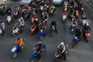 Motorcycles in Bangkok