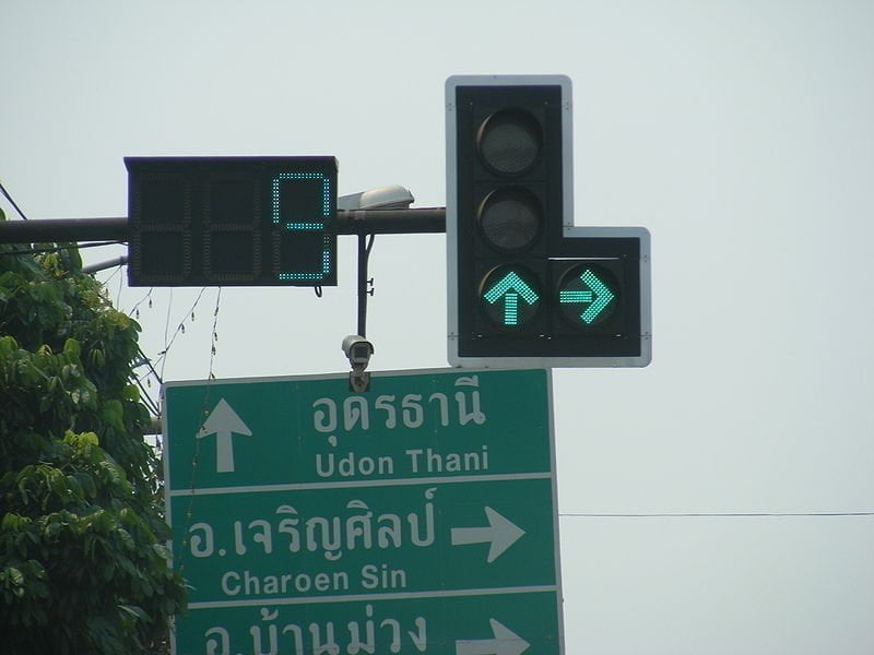 Thailand, green light countdown