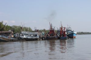 Trang harbor to Koh Libong ferry