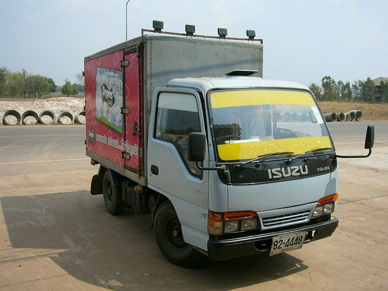 Isuzu NHR truck in Thailand