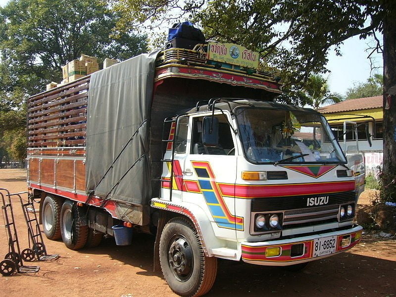 Isuzu Commercial Truck in Si Songkhram, Nakhon Phanom province