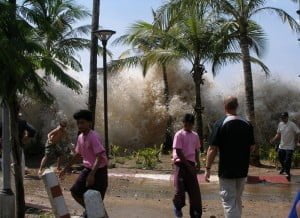 2004 tsunami in Ao Nang, Krabi Province