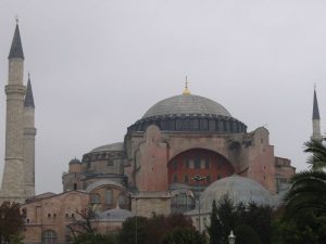 Hagia Sophia Hagia Sophia or "Santa Sophia was a Greek Orthodox Christian patriarchal basilica, later a mosque, and now a museum in Istanbul, Turkey