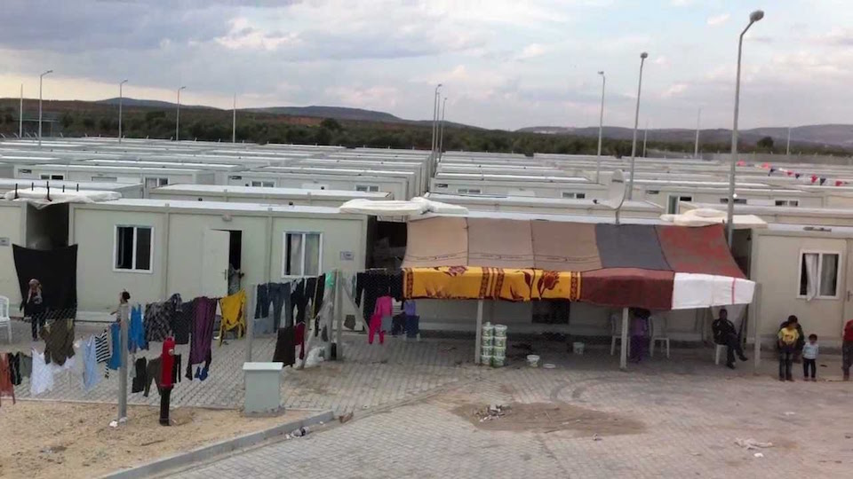 Refugee camp in Turkey