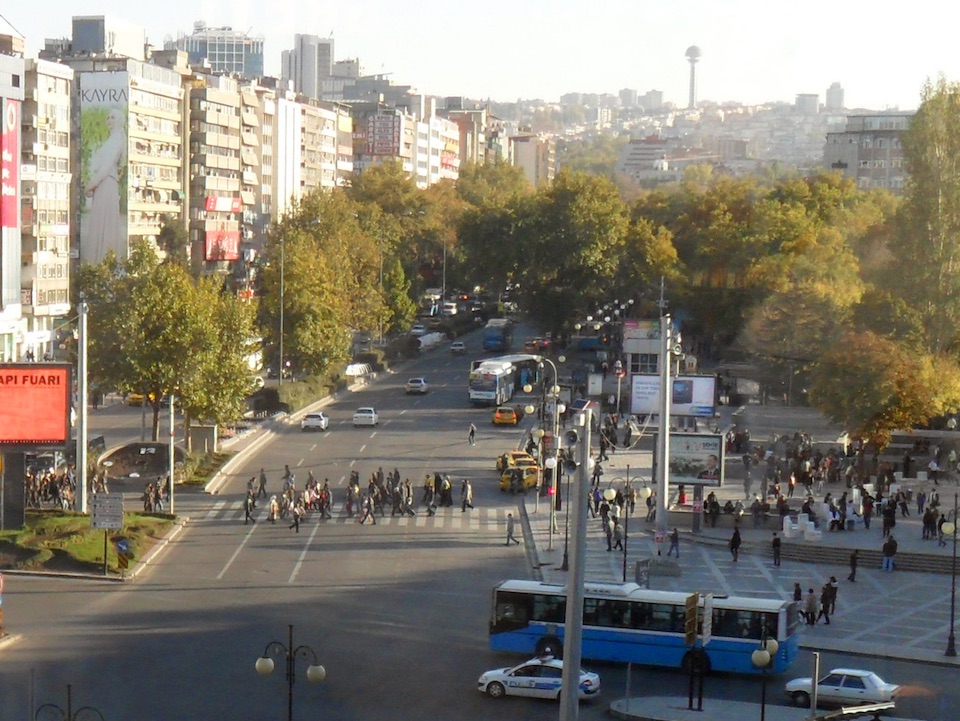 Site of 13 March 2016 Ankara Bombing