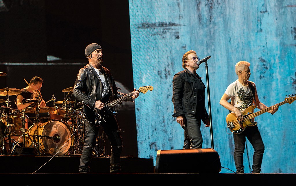 U2 on Joshua Tree Tour 2017 in Brussels